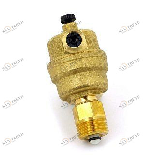 Воздухоотводчик автоматический 1/2" WATTS Microvent с отсекающим клапаном 10004984