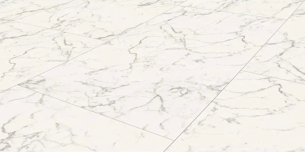 91001621 SPC плитка TheFloor Stone Marmorata Chiara Q1004 33 класс толщина 6 мм 1.92 м², цена за упаковку STLM-0433447