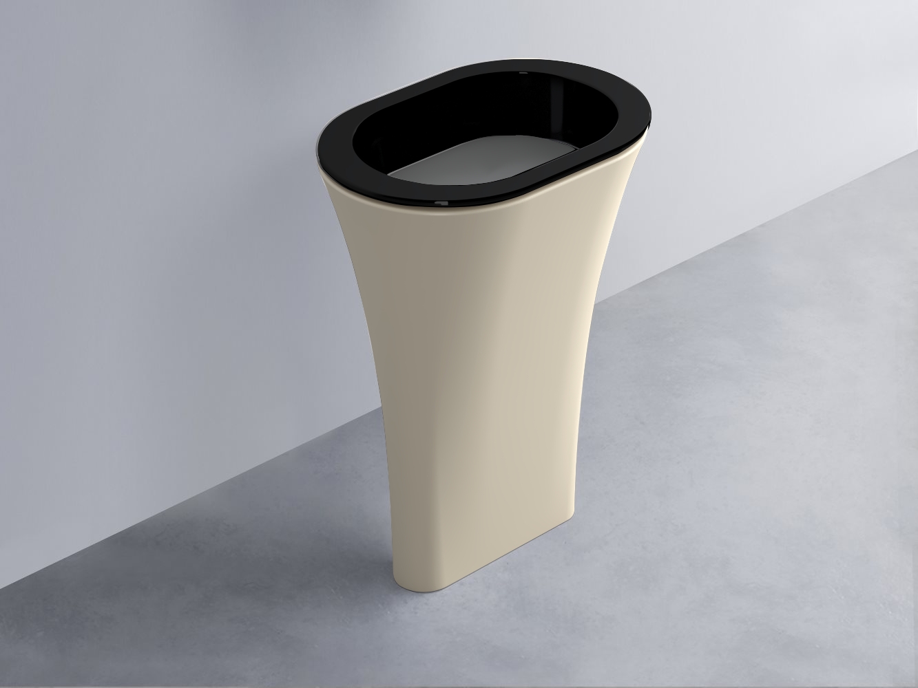AMLA65-N+AMPILO-CM+AMCOLO-LN Раковина Amedeo Ovale отдельностоящая cielo Enjoy + Amedeo Ceramica Cielo