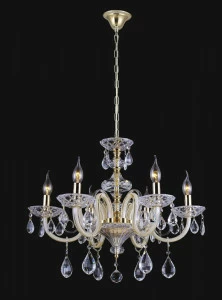 Подвесная люстра Crystal Lux Dalia SP6 CRYSTAL LUX ДИЗАЙНЕРСКИЕ, DALIA 056888 Белый
