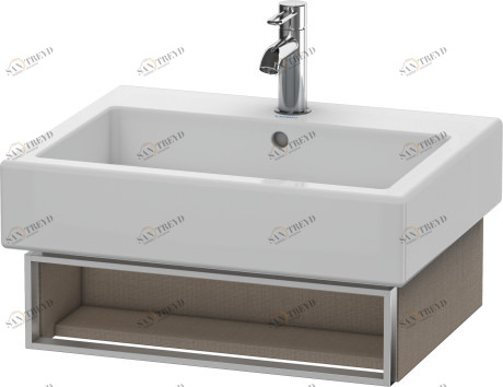 VE600407575 Тумбочка подвесная Vero #VE6004 550 x 431 мм Лен, декор Duravit