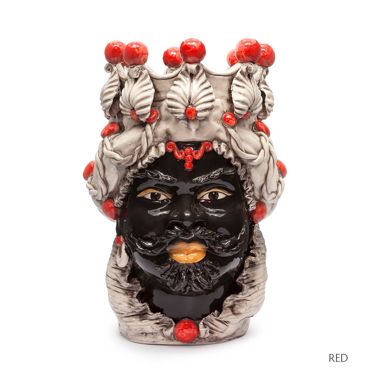 200655,9 ABHIKA ВАЗА МУЖСКАЯ МОРО БОЛЬШАЯ BLACK 200655.9 - Вид №1