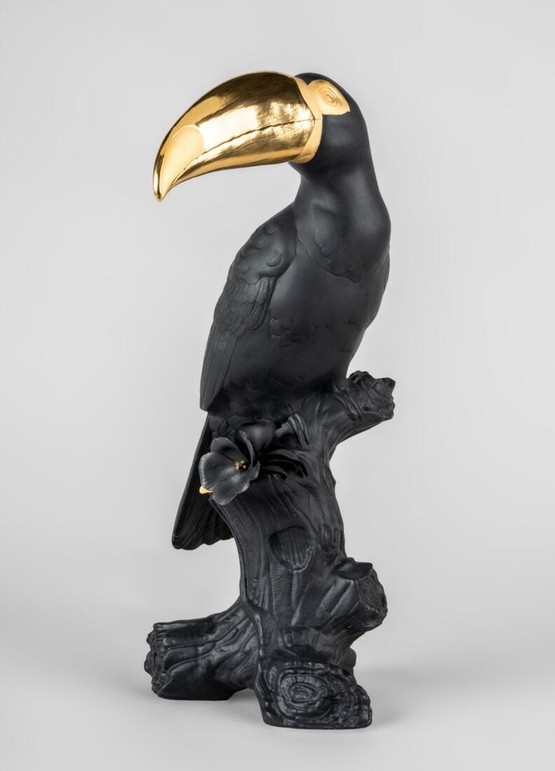 Фарфор безделушки Lladró TOUCAN BLACK/GOLD - LIMITED EDITION ARCH-00126809 - Вид №1