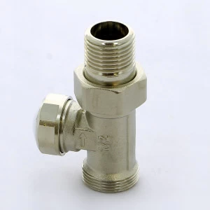 Вентиль НН для радиаторов обратный с разъемным соединением EMMETI 1/2"-М24x19