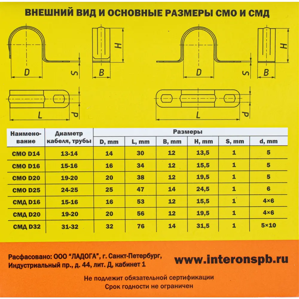 Двухлапковая скоба Крепко-накрепко оцинкованная 20 мм (8 шт) 89421149 STLM-1574039 - Вид №3