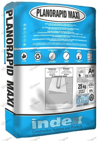 INDEX Густой самовыравнивающийся продукт быстрого схватывания и высыхания Planorapid sun-id-1479883