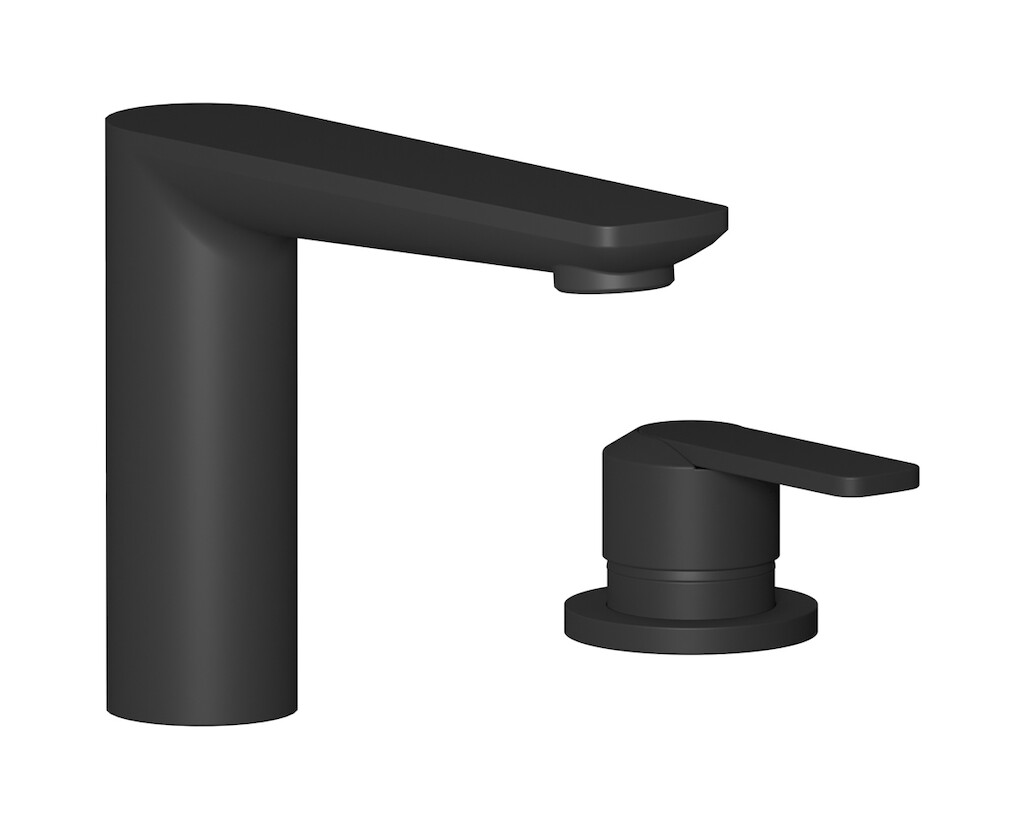 умывальник на 2 отверстия WE ARE IB c6394np Matt Black C-67