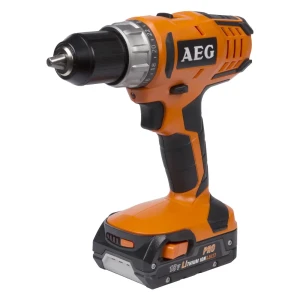 Шуруповерт AEG BS18, Li-ion 18 В, 1,5 Ач