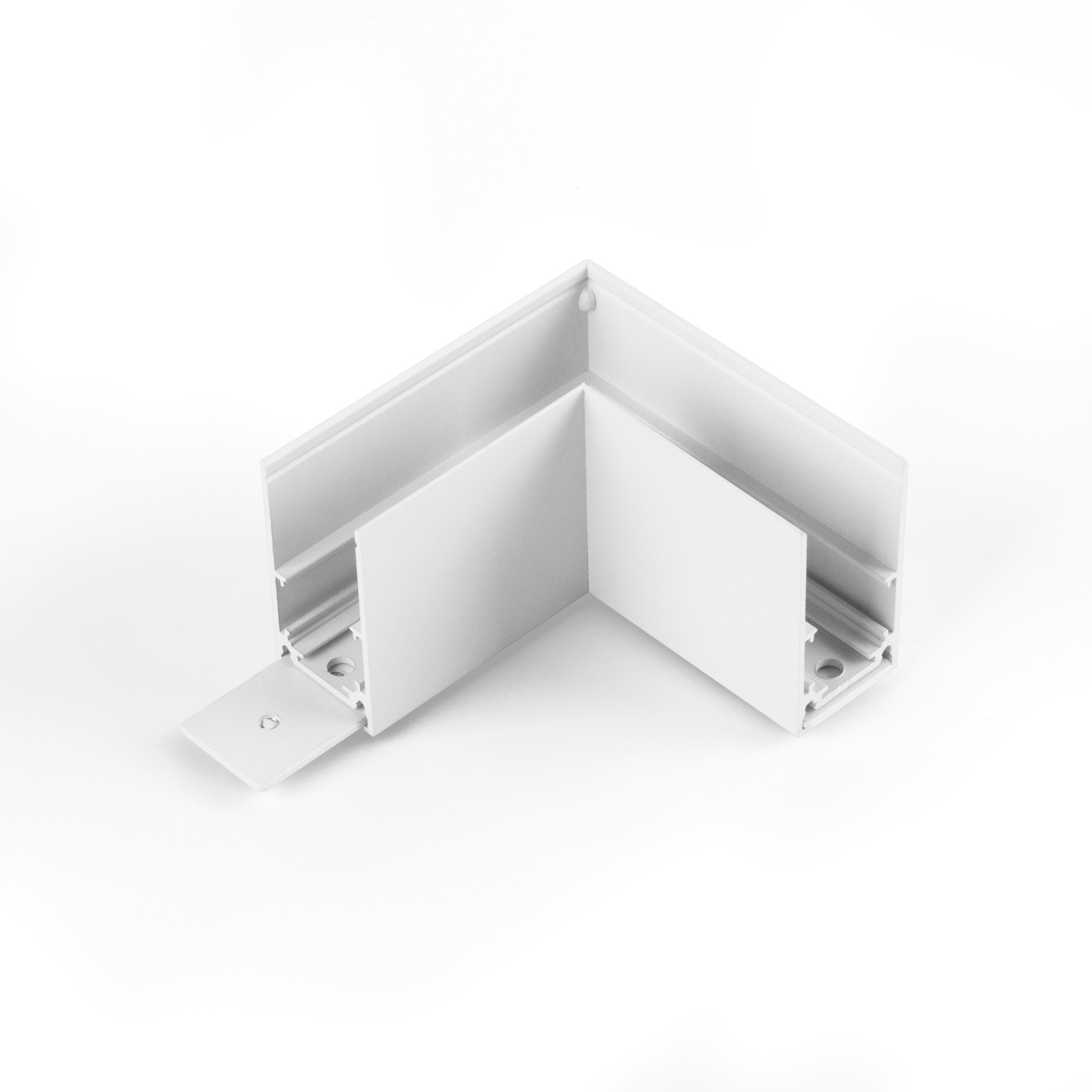 91009332 Коннектор угловой для накладного шинопровода 85090/00 Slim Magnetic цвет белый STLM-0438266 ELEKTROSTANDARD