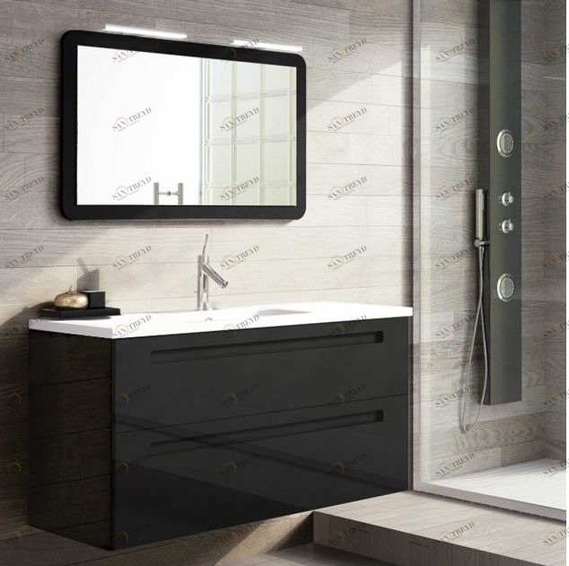 Avila Dos Комплект мебели Paris 04 черный глянец Essentials PARIS ESSENTIALS PARIS04NEWЧЕРНЫЙ