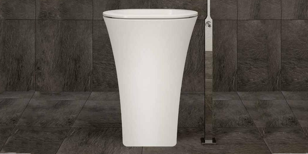 AMLA65 Встроенная раковина под столешницу овальная Ceramica Cielo  - Вид №2