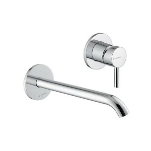 Смеситель настенный однорычажный, без сливного гарнитура. Длинный носик. BLINK NEWFORM Италия