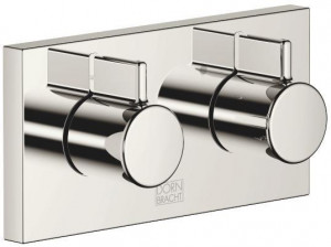 36325985-08 Xgate вентиль для смешивания с регулированием расхода для настенного монтажа - платина Dornbracht Symetrics