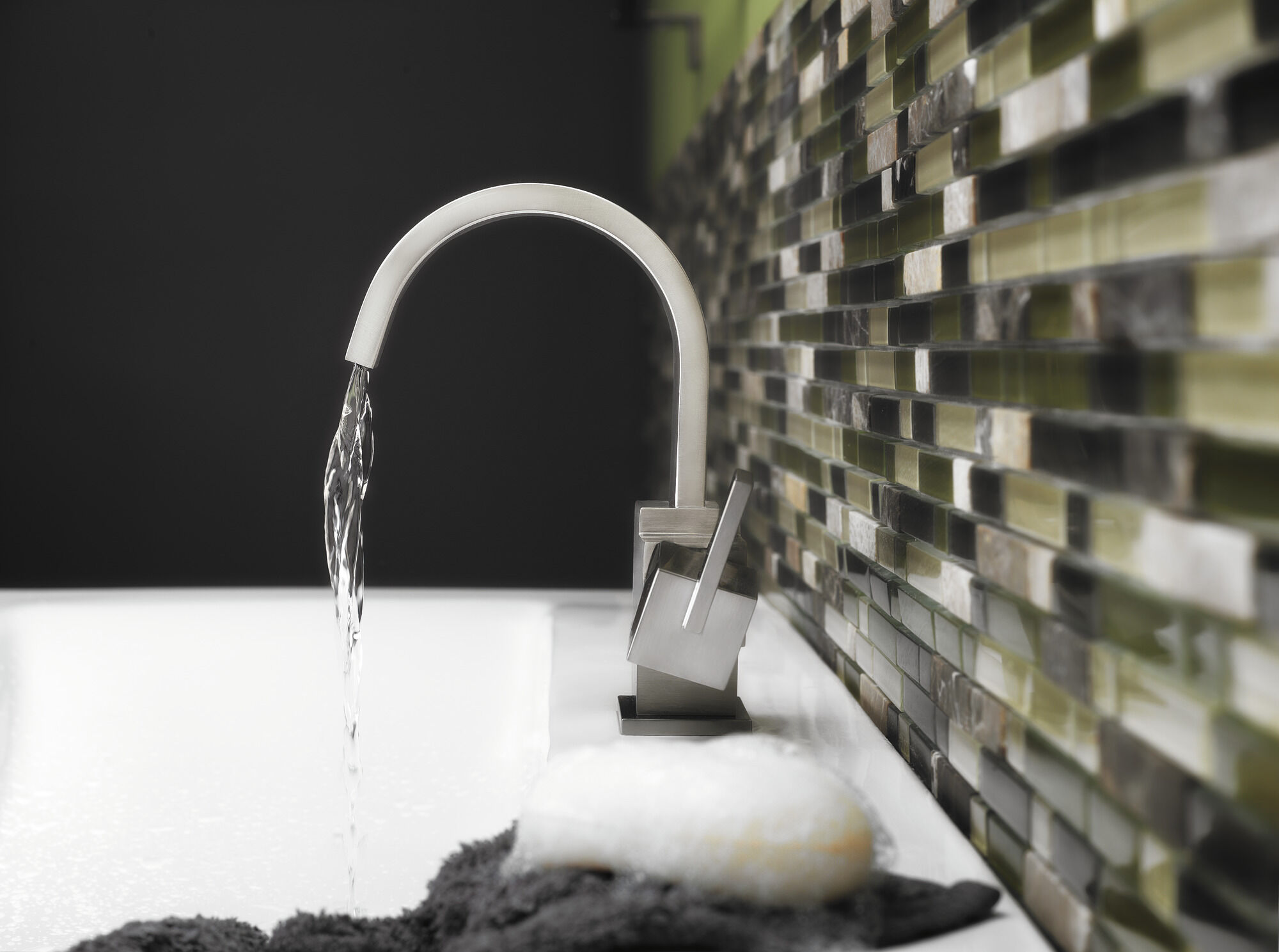 553LF-SS Смеситель для ванной с одной ручкой Delta Faucet Vero Нержавеющая сталь - Вид №32