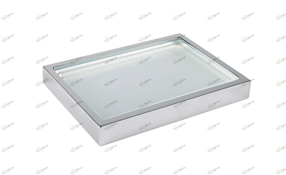 Мыльница настольная, стекло матовое CEZARES PRIZMA-SODP-01 