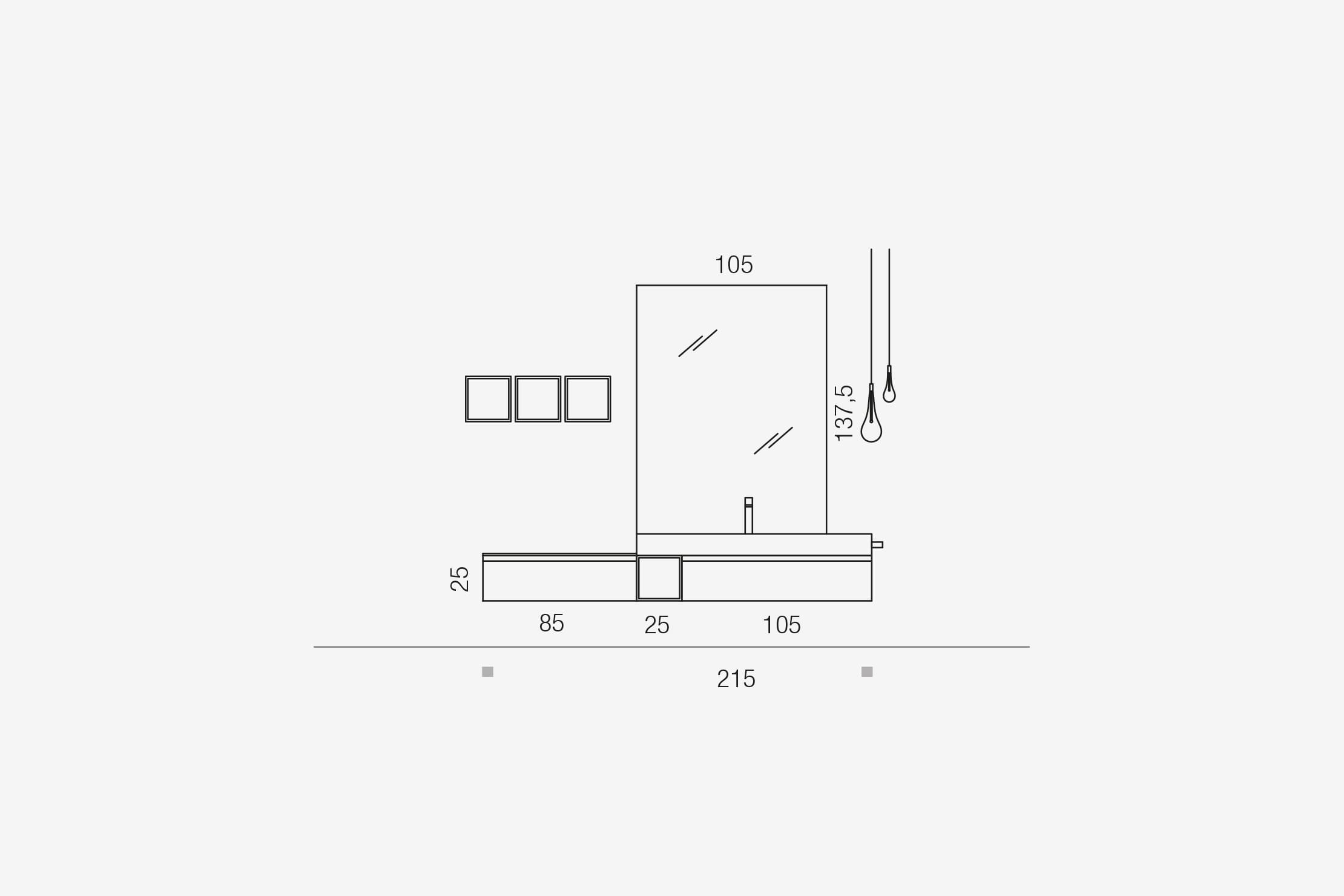 Комплект мебели 04 Arcom Soul STARC209 - Вид №3