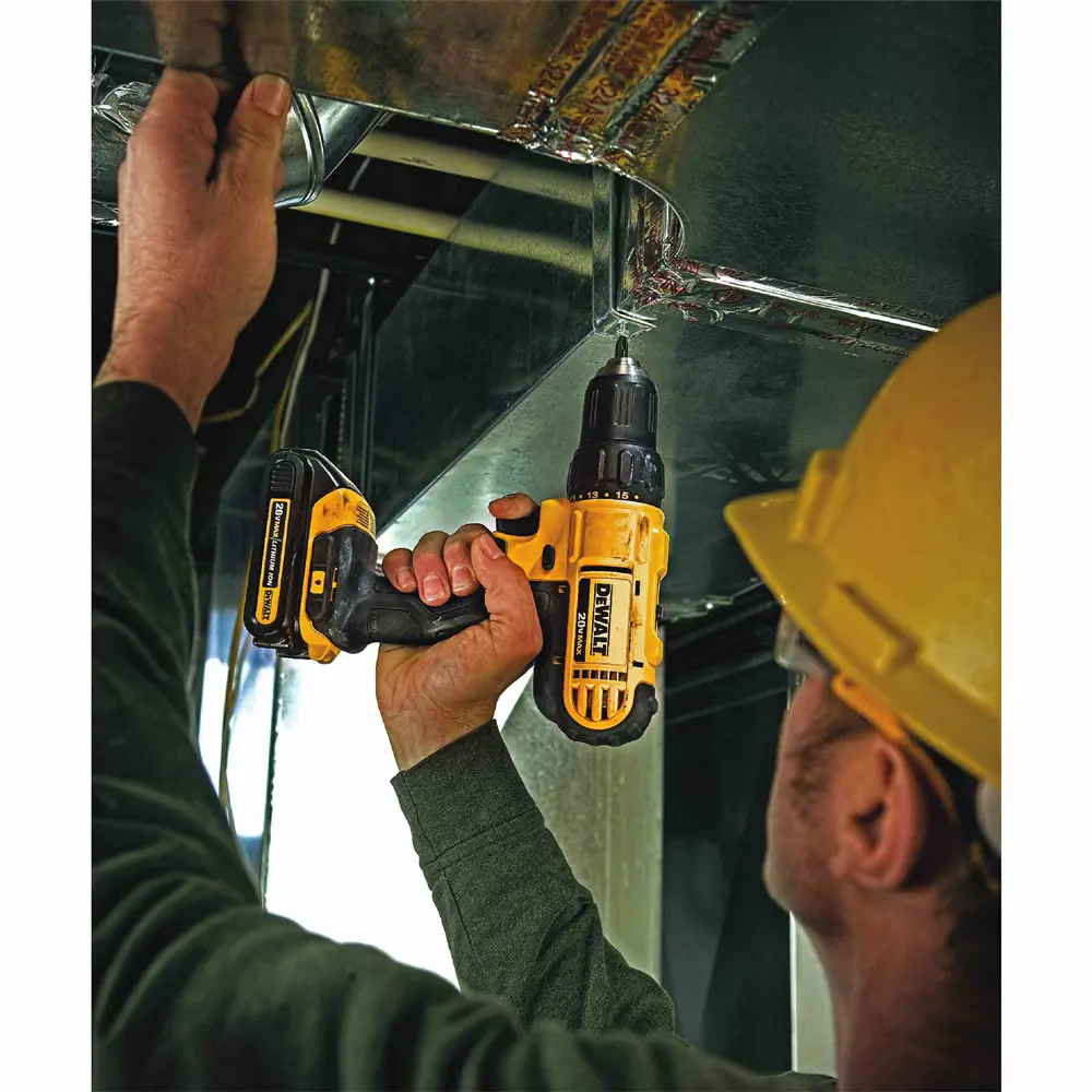 Дрель-шуруповерт аккумуляторная DeWalt DCD771S2, 18 В Li-ion 2х1.5 Ач 18218454 STLM-2066953  - Вид №25