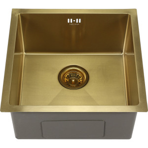 Мойка D4545HG MELANA ProfLine 1,2/220 ЗОЛОТО врезная квадратная D4545HG