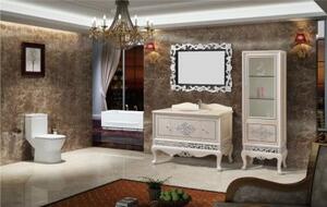 Тумба VERSAILLES арт. BDF-A2039 Перламутр с серебром