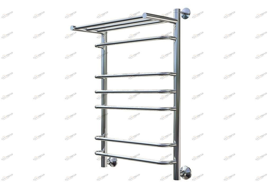 Полотенцесушитель водяной Aquanet Viva(г2) 800x500, с верхней полкой Punto Viva 00235465