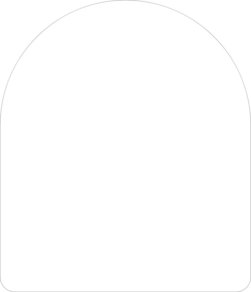 BY 0016 Зеркало со шлифованной кромкой EVOFORM Primary - Вид №1