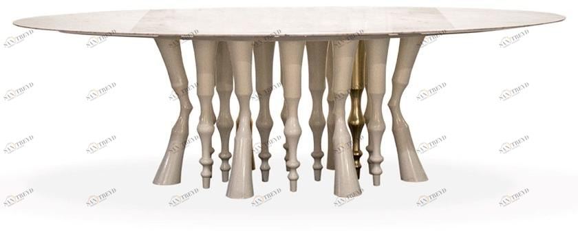 Jetclass Обеденный стол из мрамора  Jzo201 (a/b) 