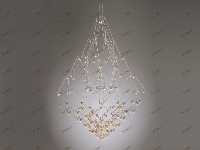 Quasar Подвесной светильник светодиодный никель sun-id-1510054