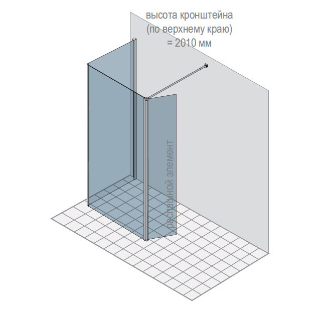 PE 6W GFT1 Arreda collection Душевая кабина DUKA 44513 - Вид №2