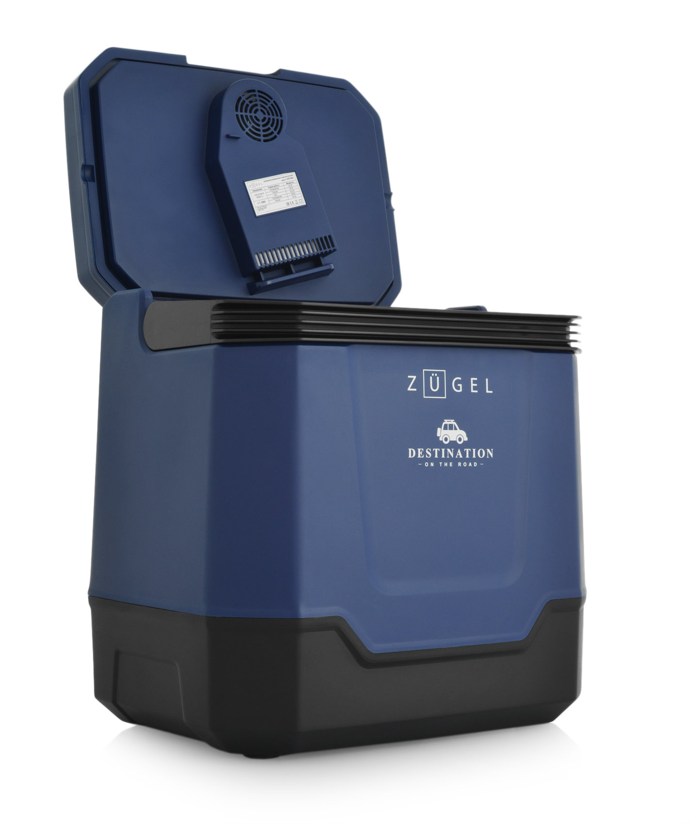 9007574 Холодильник автомобильный Zugel ZCR1004 синий STDN-0141040 - Вид №13