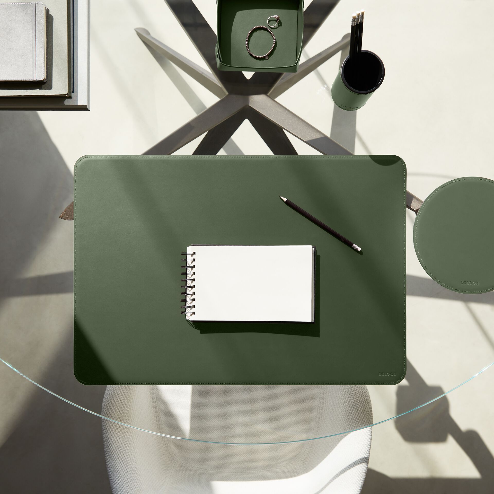 Подпушка из регенерированной кожи EGLOOH Hermes ARCH-00049869 - Вид №4