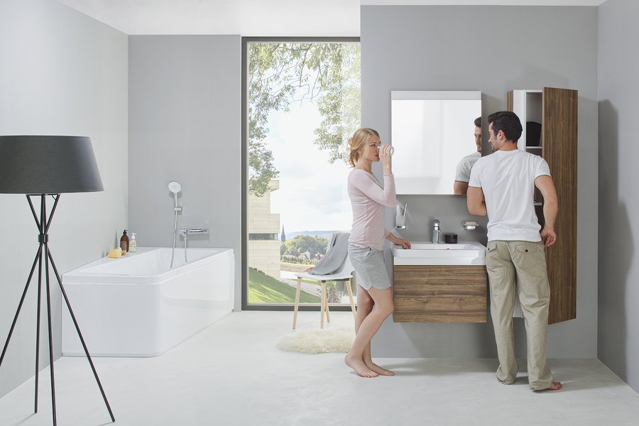 Шкаф боковой SB 10° 450 белый Ravak X000000751 - Вид №4