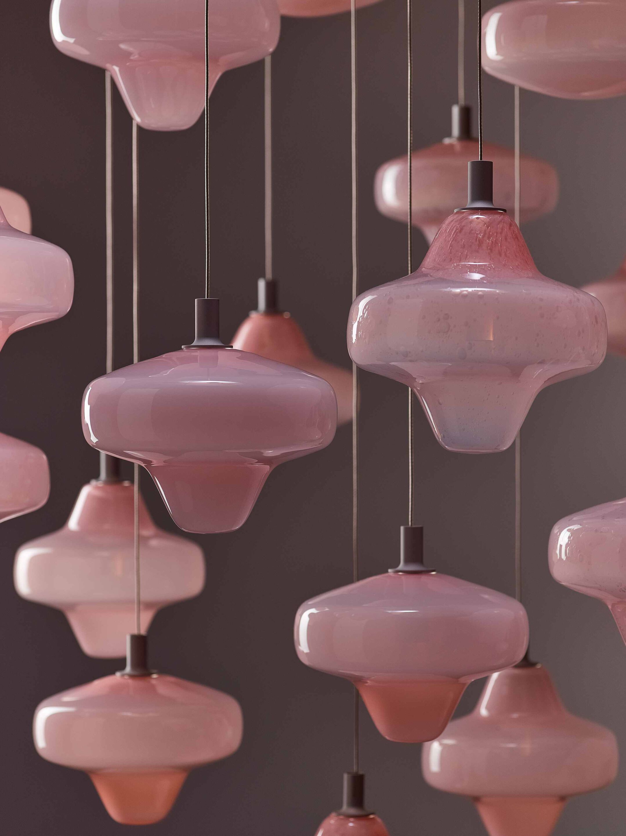 Выдувное стекло светодиодный подвесной светильник BROKIS Starcloud ARCH-00015314 - Вид №12