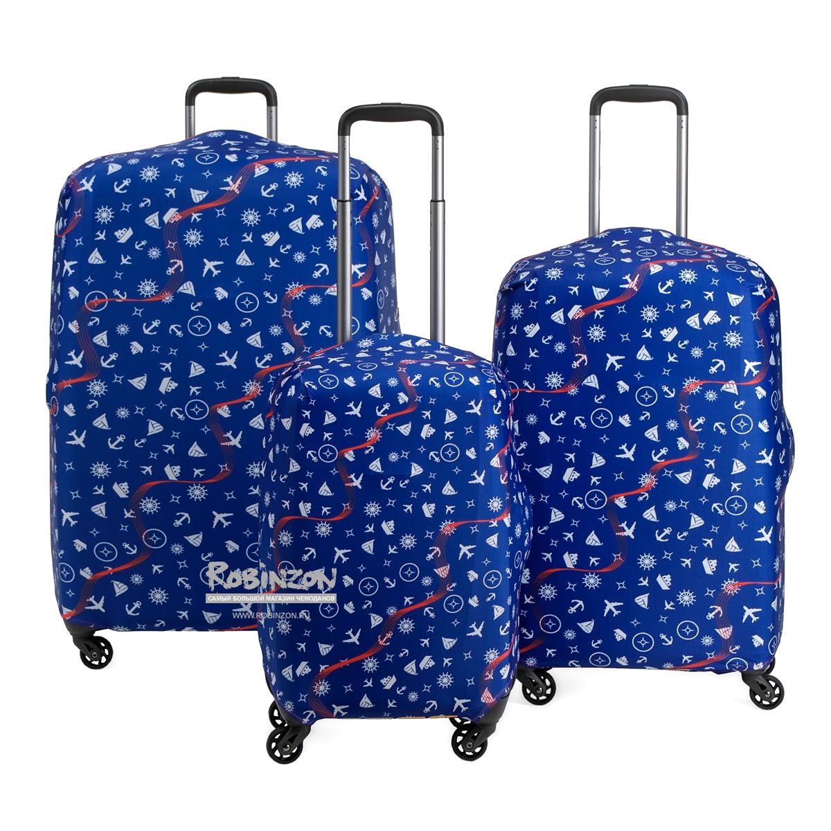 SP240 Traveler-S Чехол для чемодана малый Traveler S Routemark SP240  - Вид №6