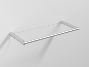 Стеклянная полка для ванной