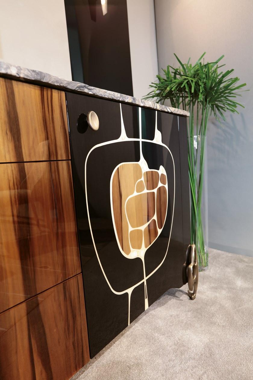 Bellotti Ezio Деревянный буфет с ящиками и мраморной столешницей Gea 2019-41 - Вид №1