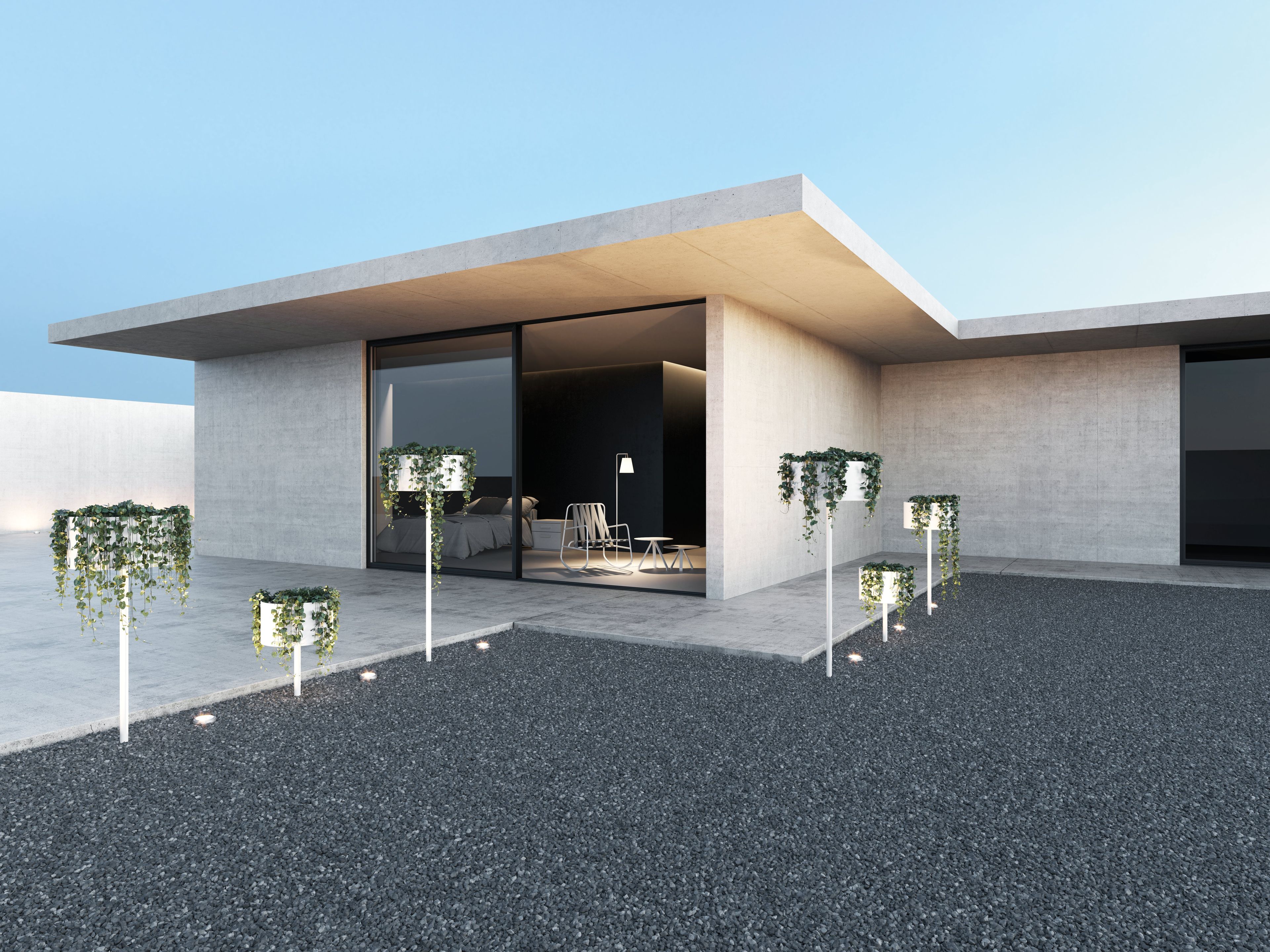 Алюминиевый держатель для горшка Systemtronic GREEN CLOUD ARCH-00004837