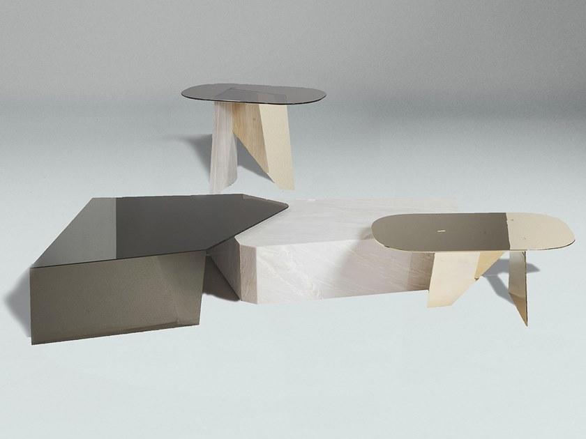 Paolo Castelli Низкий стол из розового мрамора sun-id-1472827 - Вид №1