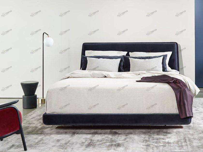 Wittmann Кровать из бархата sun-id-1421939