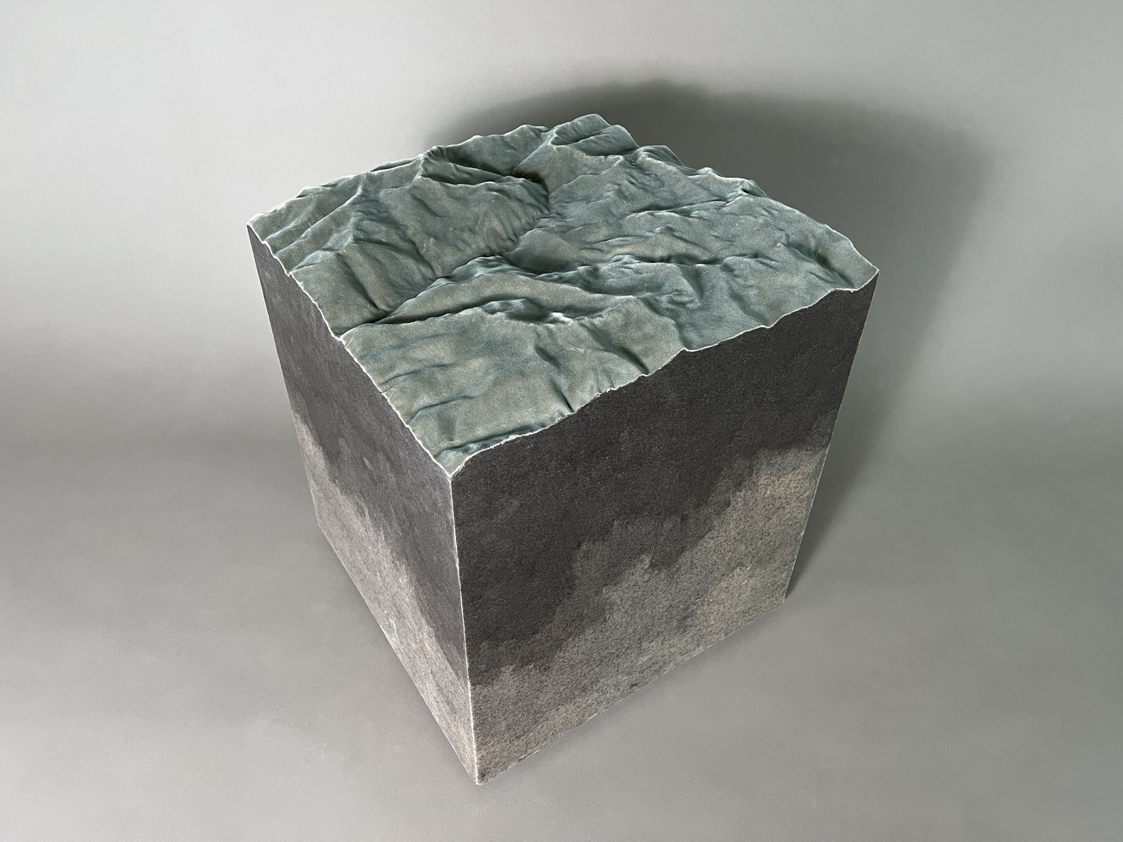 Табурет с бархатной подкладкой alcarol Geomorphic 2023 ARCH-00093189 - Вид №14