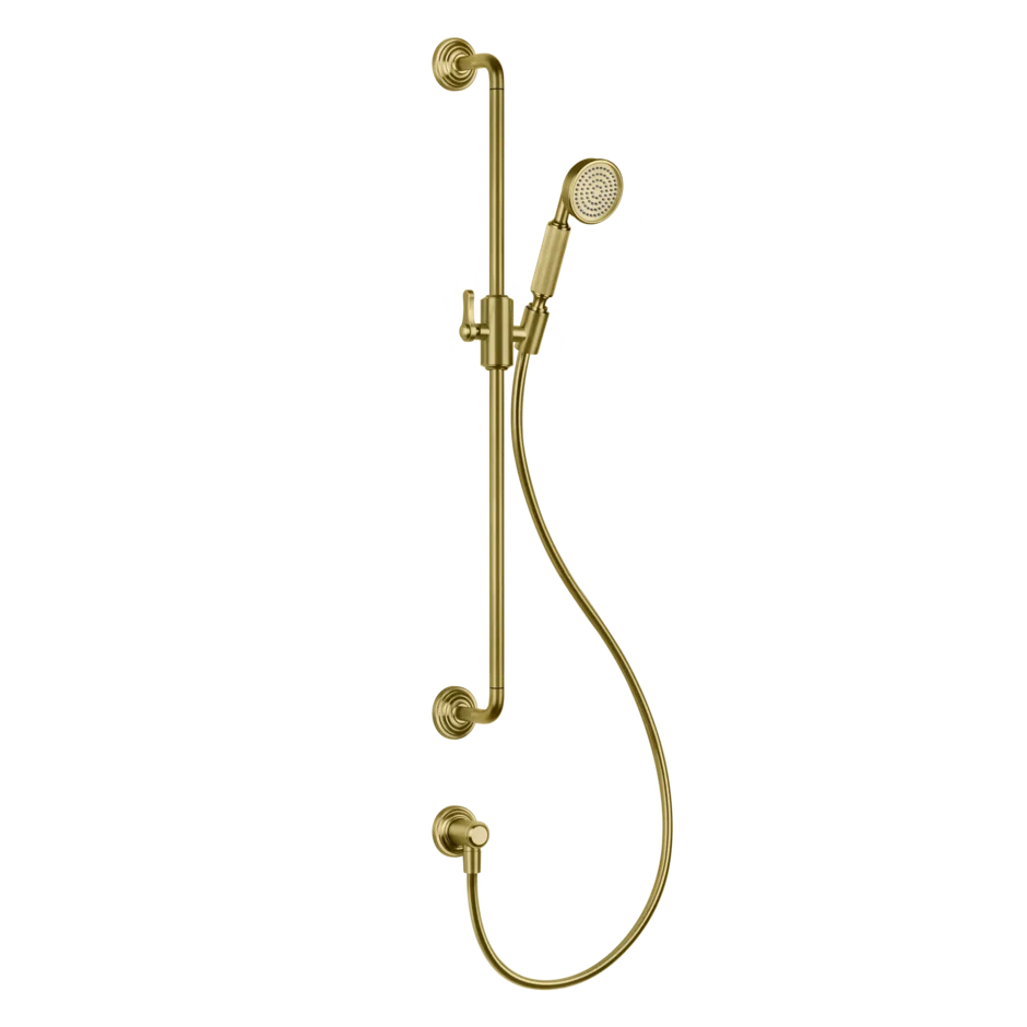 Направляющая скольжения 65142 716 Gessi Venti20 PVD С ЗОЛОТОЙ ЩЕТКОЙ 65142716