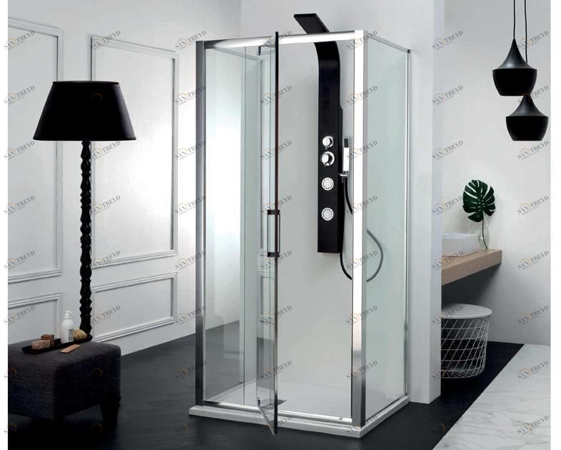 TAMANACO Душевая кабина в центре с распашной дверцей sun-id-1488386
