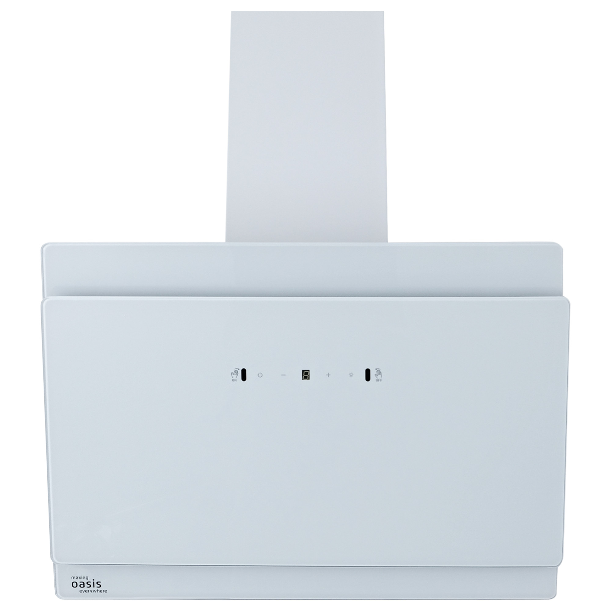 9213498 Вытяжка наклонная Oasis NR-60W белый/белый STDN-0042551 - Вид №1