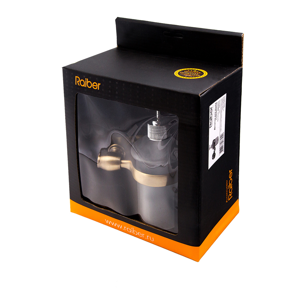 RB52012 Дозатор для мыла стеклянный Raiber  - Вид №7