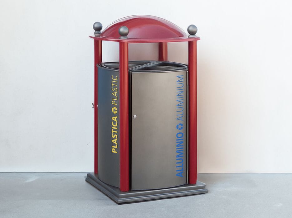 Корзина для мусора из нержавеющей стали DIMCAR RICLÈ ARCH-00129940 - Вид №1