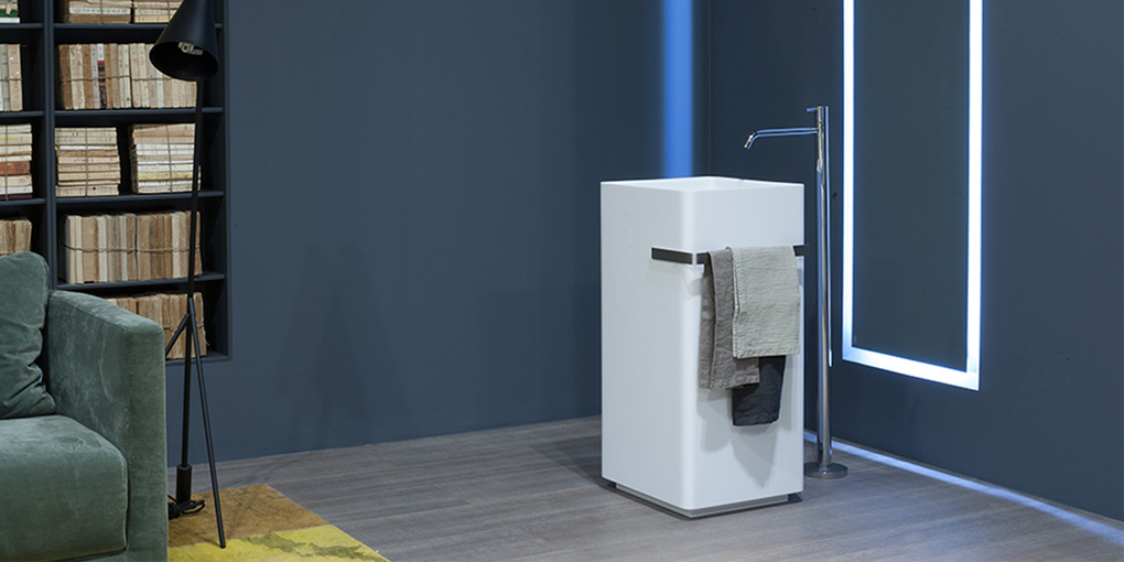 KUBIC Накладная раковина на столешницу  квадратная Antoniolupi  - Вид №1