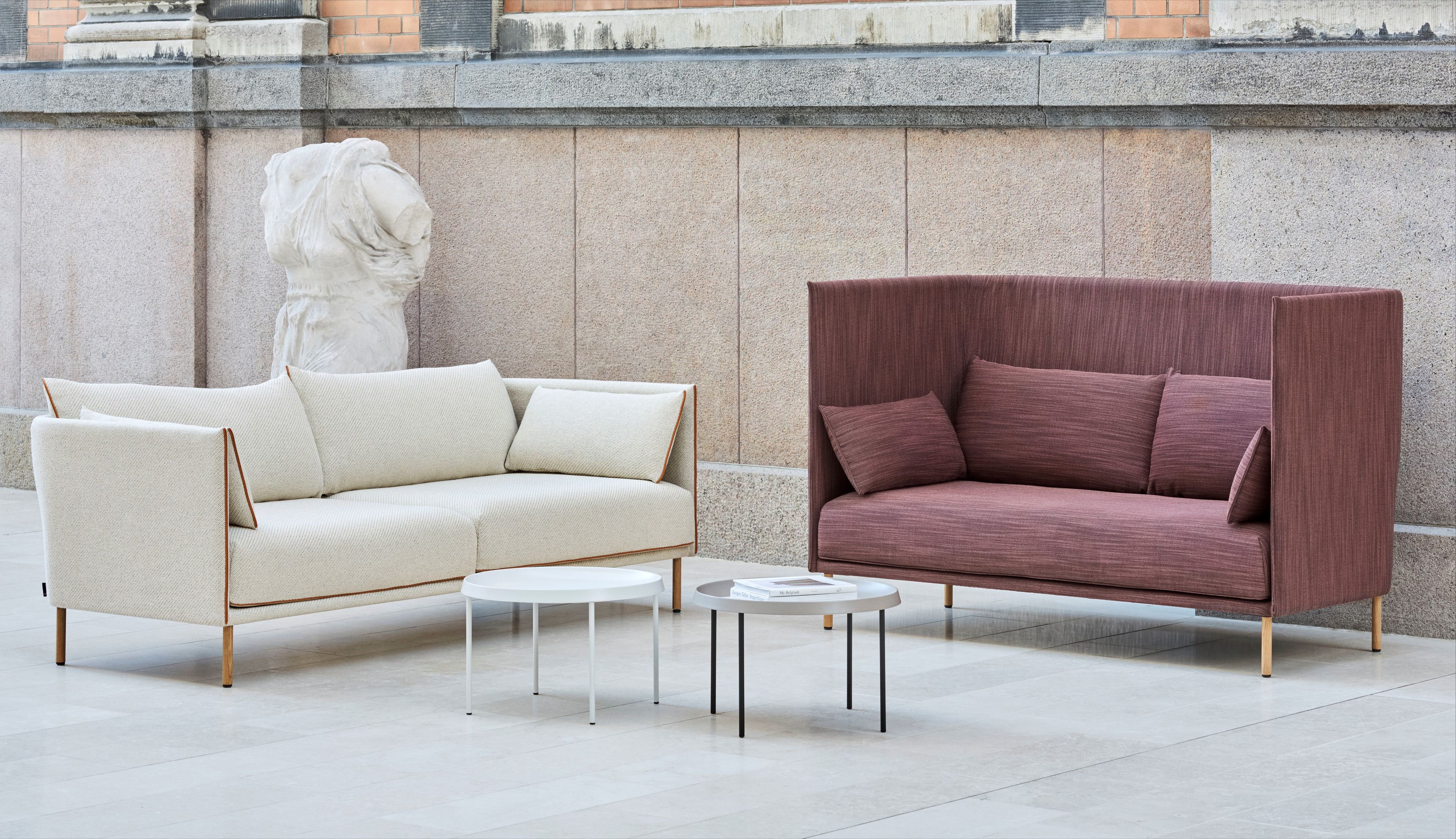 2-местный диван с высокой спинкой Hay силуэт ARCH-00103707 - Вид №6