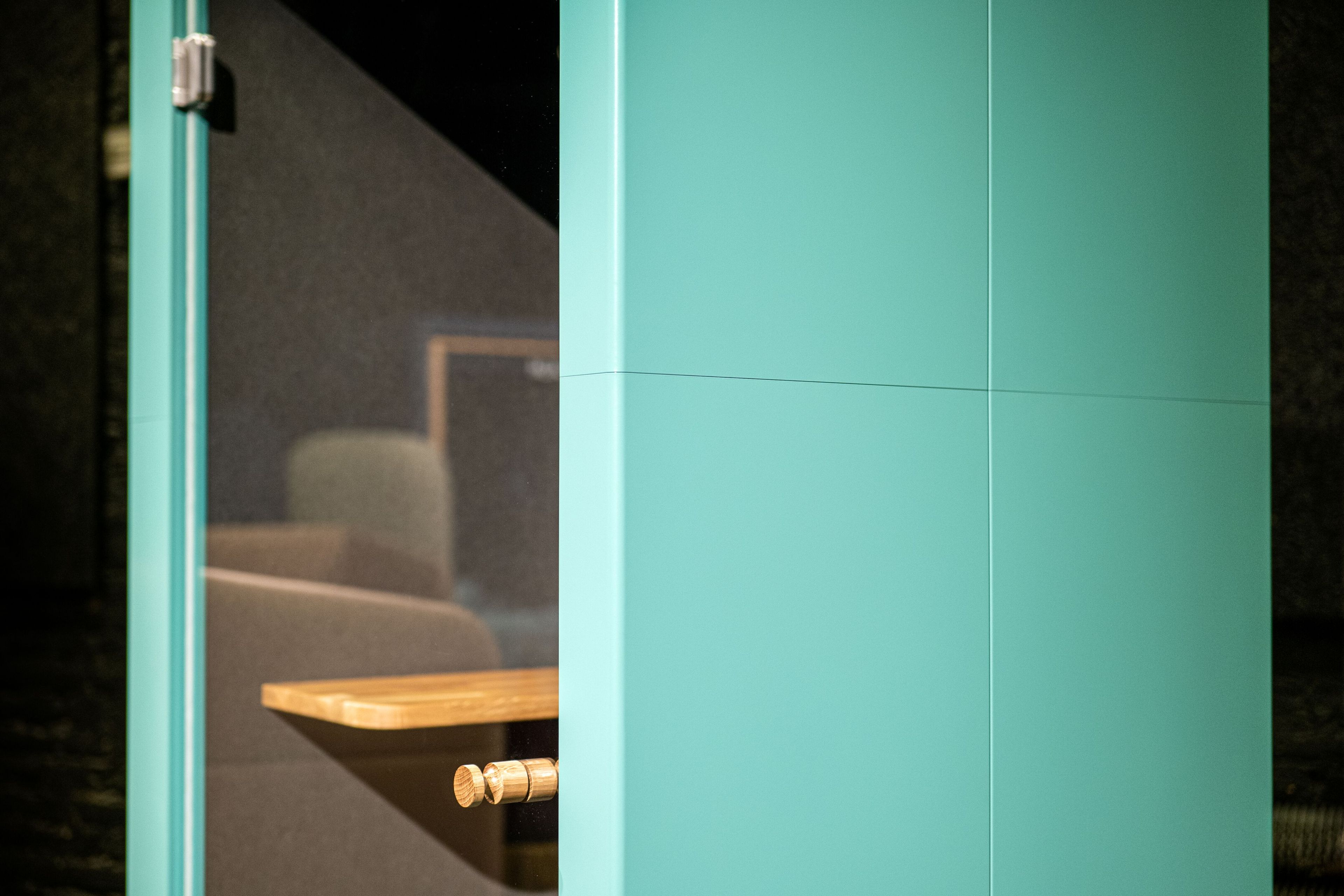 Одноместная акустическая офисная кабина со встроенным освещением SilentLab SPARK ARCH-00150225 - Вид №5