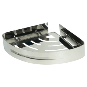 Угловая полка Vidage Стоун для ванной в хроме 89384537