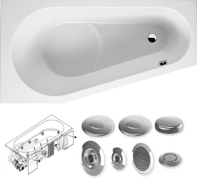 BB8000500000000_hit1 Ванна Riho Delta Santreyd - Вид №9