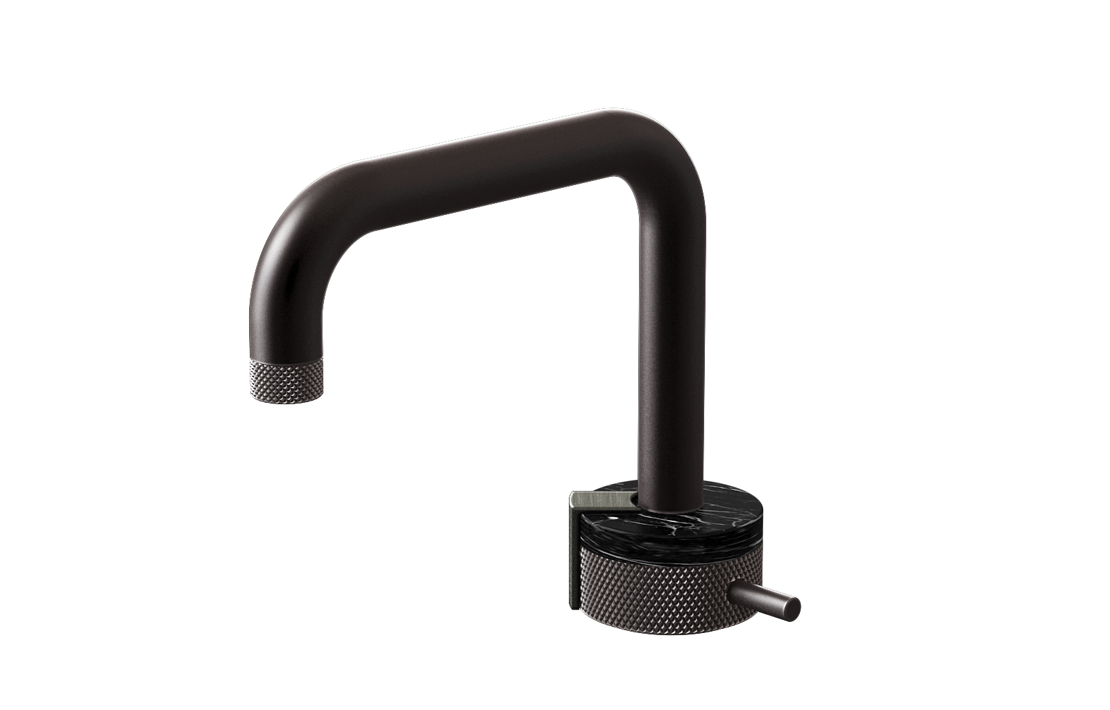 E-11500-R2MB-L2BOX-GM Однорычажный прогрессивный смеситель для раковины - излив 15,3см GRAFF MOD+